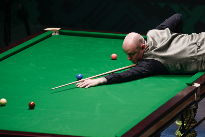 🎱斯诺克沙特大师赛：韦克林6-5霍金斯晋级四强，半决赛将战奥沙利文